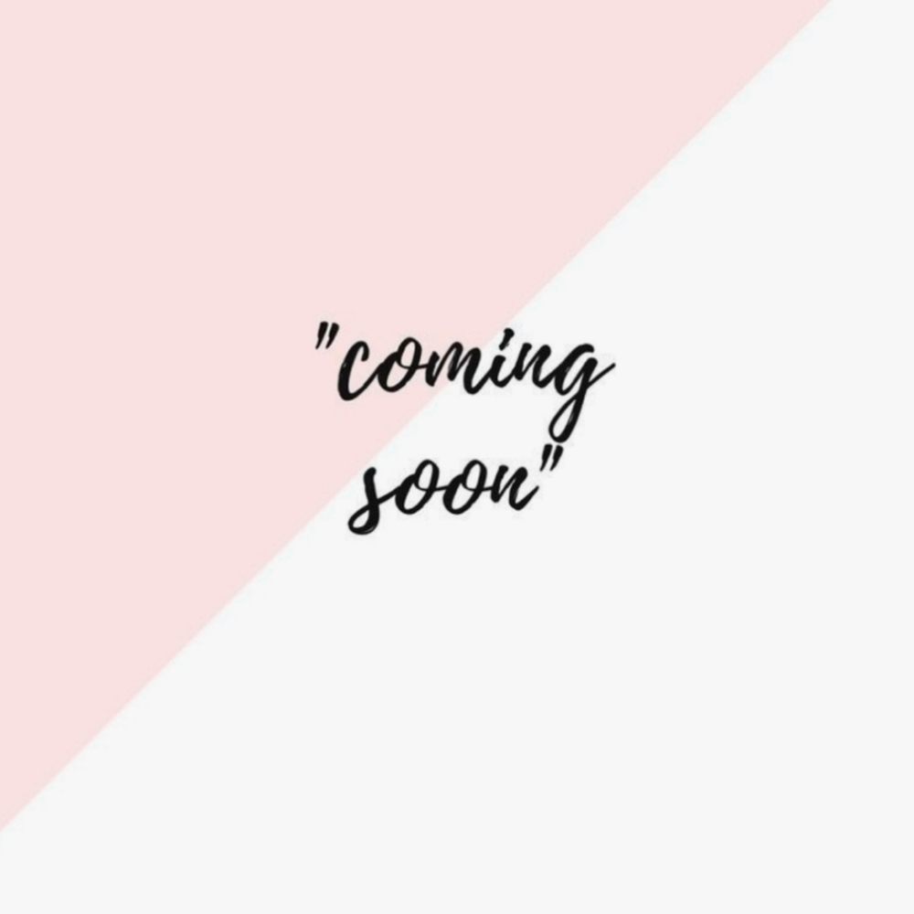 New items coming soon